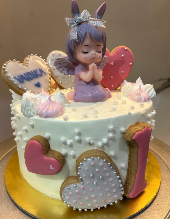 Vaidika's Angel Cake