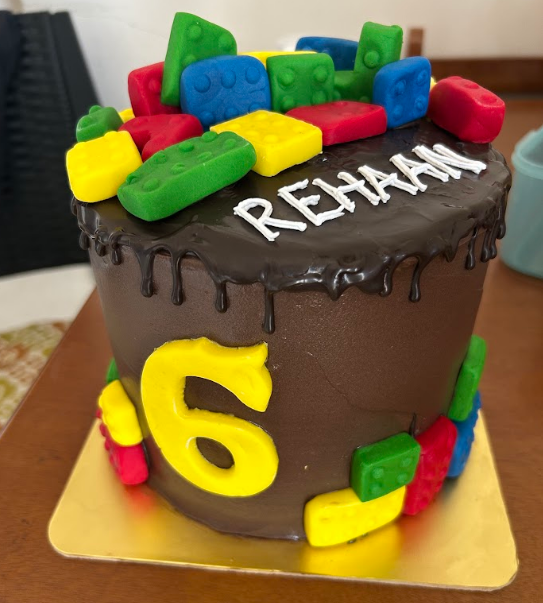 Rehaan's Lego Cake